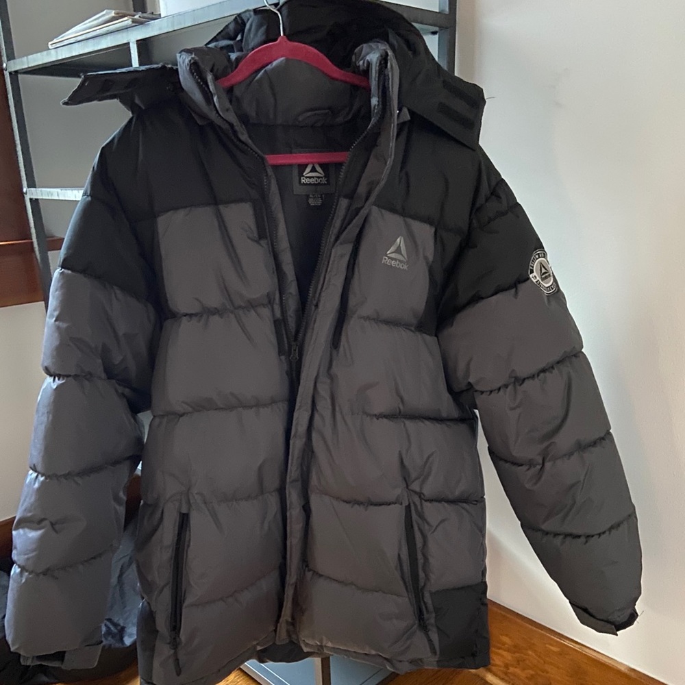 Reebok men’s winter puffer coat